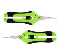 CIYODO 2 Pezzi Forbici da Potatura Professionali in Acciaio Resistente con Manico in Plastica per Giardinaggio Leggere e Portatili per Potare Rami Siepi e Piccoli Alberi