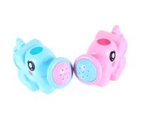 CIYODO 2 pezzi Giocattolo Vasca Bagno Elefante Spray Acqua in Plastica Abs Sicura Annaffiatoio Gioco Bagnetto per Blu e Rosa Divertimento per Ragazzo Ragazza e Ragazza
