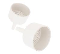 CIYODO 2 pezzi Imbuto Filtrante Ceramica da Laboratorio per Filtrazione Precisa in Chimica e Biologia Resistente e Leggero per Esperimenti Scientifici