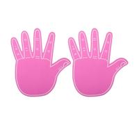 CIYODO 2 Pezzi Mano di Schiuma Gigante per Cheerleading, Rosa, Eva | Spirito per Eventi Scolastici e Feste, Portatile, Grande Formato, per Appassionati e Fan della Disciplina