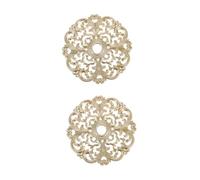 CIYODO 2 Pezzi Medaglione Decorativo per Decorazione per Illuminazione Materiale Resistente per Stanze da Pranzo e Camere da