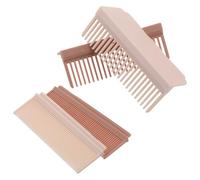 CIYODO 2 Pezzi Pettine per Stiratura Resistente al in Carbonio Clip per Piastra Lisciante Design Compatto e per Viaggi Accessorio per Styling e Sicuro su Tutti i Tipi