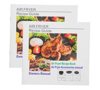 CIYODO 2 Pezzi Ricette Semplici e per Principianti Guida Sana Opzioni Vegetariane e Contenuto per e Occasione