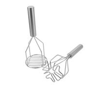 CIYODO 2 pezzi Schiacciapatate Acciaio Inossidabile Pressa Manuale Compatta e Resistente Utensile Leggero per Purè Veloce e Verdure Facile da e Conservare