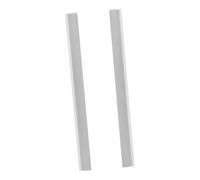 CIYODO 2 Pezzi Striscia Ricambio per Scopino Striscia Gomma per Design Flessibile e Resistente Facile da Installare Protezione per e Rimozione Detriti e Ufficio