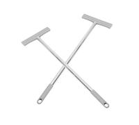 CIYODO 2 pezzi Supporto per Cartelli Portatile in Acciaio Inossidabile per Segnali Benvenuto Parate e Manifestazioni Resistente e Versatile per Sportivi e Pubblicitari