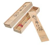 CIYODO 2 Scatole Da Gioco in Legno Giocattoli Giocattolo Didattico Giocattolo Di Iniziazione Giocattolo Per Bastoncini Educativi Di Legno Colorato Colore Casuale
