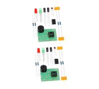 CIYODO 2 Set Kit Elettronico Per Esercizi Saldatura Modulo Multivibratore Stabile E Astabile Pratico Per Apprendimento Diy Con Componenti Affidabili 3 Pezzi*2