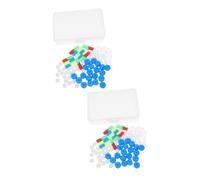 CIYODO 2 Set Kit Modello Molecolare Dna Struttura Doppia per Insegnamento delle Scienze Strumento Didattico Interattivo per Laboratori