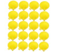 CIYODO 20 Mini Imbuti di Plastica per Oli Essenziali Liquidi, Imbuto Piccolo Riutilizzabile per Esperimenti di Laboratorio e Cucina, Trasferimento Facile senza Rovesciamento, Set da 20