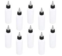 CIYODO 20 Pezzi spremere le bottiglie spruzzetta laboratorio travel size bottles bottiglie olio spremere la bottiglia di spruzzi bottiglia da e appuntita di salsa bianca