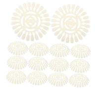 CIYODO 20 Pezzi Tips Nail Display Wheel in Plastic Portable Nail Art Palette For Gel Polish Sample Testing Salon And Mobile Technician Use
