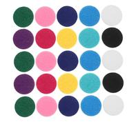 CIYODO 200 Pezzi Aroma Ricarica Pad Essenziali Olio E Tappetini Accessori Mini Medaglione Di Ricambio Aromaterapia Auto Per Diffusore Collana Profumo Non Profumato Rotondo