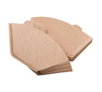 CIYODO 200 pezzi Filtri Carta Cono per Caffè Espresso Usa e Getta Non Sbiancati Resistenti e Naturali per Macchine da Caffè e Metodo Drip Accessori Affidabili per Preparazione