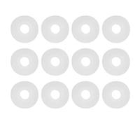 CIYODO 200 Pezzi Gommini Auricolari Silicone Trasparenti Medi Morbidi Ricambi per Auricolari In-ear Copriauricolari Sostitutivi per Sport Ufficio e Uso Quotidiano