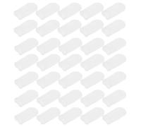 CIYODO 200 Pezzi Proteggi Dita Traspiranti con Texture Perla Finger Cots Non Tessuti per Pulizia Dentale Cani e Gatti Copri Dita Ergonomici Riutilizzabili con Salviette Asciutte per