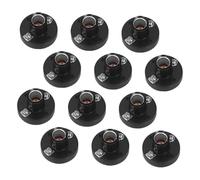 CIYODO 20pezzi Mini Porta Lampada Vite in Plastica Base per Lampadina per Progetti Fai da Te per Esperimenti Elettrici e Fisici Confezione