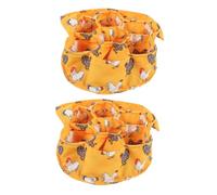 CIYODO 2pezzi Cestini Per Delle Uova Fresche Tasche Per Uova Cestini Portautensili Fattoria Per Delle