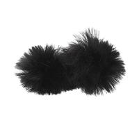 CIYODO 2pezzi Coprimicrofono Peluche Protezione Antivento Per Microfoni Professionali Adatto Per Registrazioni Concerti e Ufficio Riduce Rumori e Impurità Facile Da Applicare e Rimuovere