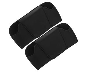CIYODO 2pezzi Custodia per Occhiali da Auto Organizer per Visiera Parasole in Pelle Sintetica Chiusura Magnetica Adatto Quasi Tutti i Modelli di Auto Protezione Interna Morbida