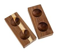 CIYODO 2pezzi Uova in Contenitori Per Uova Per Frigorifero Design Scanalato Per Proteggere Le Da Urto e Crepa Utilizzabili Per Fresche e Sode