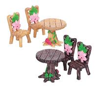 CIYODO 2sets Decorazione da Tavolo e in di Mini Decorazioni Artigianali Paesaggio Pianta in per Decorare Scrivania di Casa