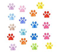 CIYODO 3 Fogli Adesivi Impronte Zampe Cane Adesivo Bagno Creativo Unico Pvc Resistente Non Facile Strappare Forma Adorabile Stabile Pratico Facile Attaccare Durare