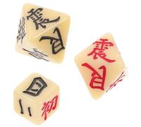 CIYODO 3 I Ching antichi divinatori del vintage decorativi cinesi per la oggetto da tavolo resina