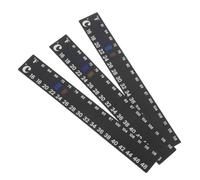 CIYODO 3 Pezzi Adesivi Termometro per Fermentazione Riutilizzabili Stick Thermometer Strip per Misurazione Temperatura Vasetti e Vino Sensore Temperatura Liquidi Caldi Preciso e Facile da
