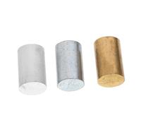 CIYODO 3 Pezzi Cilindri Metallici per Esperimenti Densità e Specifica Materiale per Scuole e Laboratori Scientifici