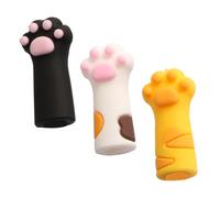 CIYODO 3 pezzi Copritronchesine in Silicone Flessibile per Unghie Protezione per Forbicine Cuticole e Pinzette Riutilizzabili e Resistenti per Domestico e