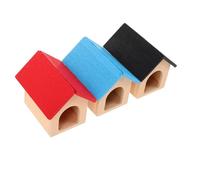 CIYODO 3 Pezzi Miniatura Casa per Cani in Legno Rifugio per Animali in Scala e Accessori per Giardino e Casa delle Bambole Casetta Piccola per Adatta Diorami e Scenari Educativi