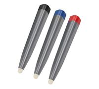 CIYODO 3 Pezzi Penna Stilo Touch Screen Capacitativa Per Lavagna Bianca Punta in Feltro Morbido, Penna Di Precisione Per Schermo Elettronico, Strumento Per Insegnanti e Studenti, Colori Nero Rosso Blu