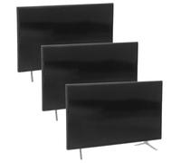 CIYODO 3 Pezzi Scale Metal Tiny Television For Playhouse Decor Compatible With Dollhouse Furniture And Pretend Play Living Scenes