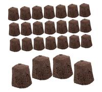 CIYODO 30 Pezzi Cubetti Torba di Cocco Marrone per Semenzaio, Facile da Piantare Eccellente Contenuto di Ossigeno, per Metodi di Coltivazione Diversi e Giardinaggio