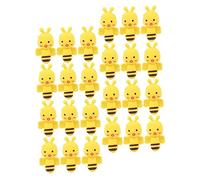 CIYODO 30 Pezzi Gommine Portatili per Animali Adorabili Gommine Piccole per Scuola e Cancellare Carini per Studenti Colore Giallo