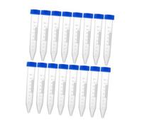 CIYODO 30 Pezzi Provette da Centrifuga con Tappo Vite Tubi Conici Graduati in Plastica Resistenti Basse Temperature per Laboratorio e Biologia Molecolare