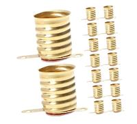 CIYODO 30pezzi Portalampe Da Base Vite Per Lampade Led in Miniatura Basi Luminose Compatte Portalampada Mini Portalampada Basi Vite