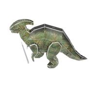 CIYODO 39 Pezzi Puzzle Giocattolo Dinosauro 3d Carta Sicura Resistente Puzzle Educativo Ragazzo Ragazza Ornamento Creatività Pratica