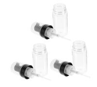 CIYODO 3pezzi Porta Cosmetici Flaconi Vuoti Dispenser Da Viaggio Flaconi Per Schiume Realizzati in Pet Sicuro Ermetici Per Shampoo Balsami Viaggi e Campeggio