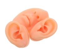 CIYODO 3pezzi Set di Stampi Flessibili in Silicone per Orecchio, Naso e Bocca per Formazione Pratica Sul Piercing al Corpo