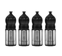 CIYODO 4 Pezzi Flaconi Roll Ricaricabili per Oli Essenziali e Profumi Bottiglie in Vetro Vuote con Applicatore Sfera Precise e Portatili per Aromaterapia e Viaggi