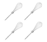CIYODO 4 Pezzi Frusta Elettrica Acciaio Inossidabile per Sbattitore Manuale Accessorio per Uova e Dessert Facile da e Versatile per Cucina