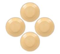 CIYODO 4 pezzi Piatti Smaltati Vintage con Bordi Piatto Vassoi per Frutta e Snack Servizio Tavola Decorativo e Resistente e Ristoranti