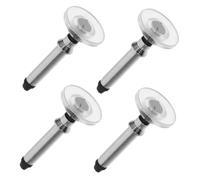 CIYODO 4 Punte Di Ricambio Per Penna Stilo Per Touch Screen Punte A Disco Capacitive Fibra A Maglie Gomma Resistente All'usura Facili Da Sostituire