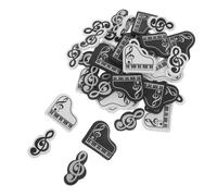 CIYODO 40 Pezzi Gommini Mini di Note Musicali e Pianoforte Erasers For Pencils Residui Morbidi e Resistenti Kawaii School Supplies per per Feste in Classe