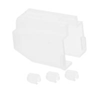 CIYODO 4pezzi Accessori Protettivi per Puntina del Giradischi Copertura in Plastica per Puntina Protezione del Giradischi Adatto per Ricambi