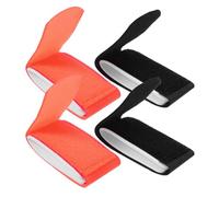 CIYODO 4pezzi Cinghia Sci Gancio e Passante Regolabili Nastri di Fissaggio per Sci in Cinturino Accessori per Snowboard Invernale