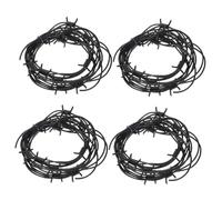 CIYODO 4Pezzi Filo Spinato Finto per Halloween Decorazioni Spaventose per Feste e Case Infestate Accessori Leggeri e Resistenti in Filo per Tematici Decorazioni Versatili per Halloween e Feste Rave