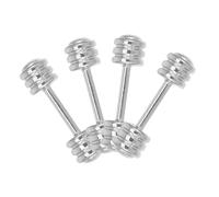 CIYODO 4Pezzi Mini Manubri per Scala Accessori Decorativi per Casa delle Realistico per Arredamento Miniature